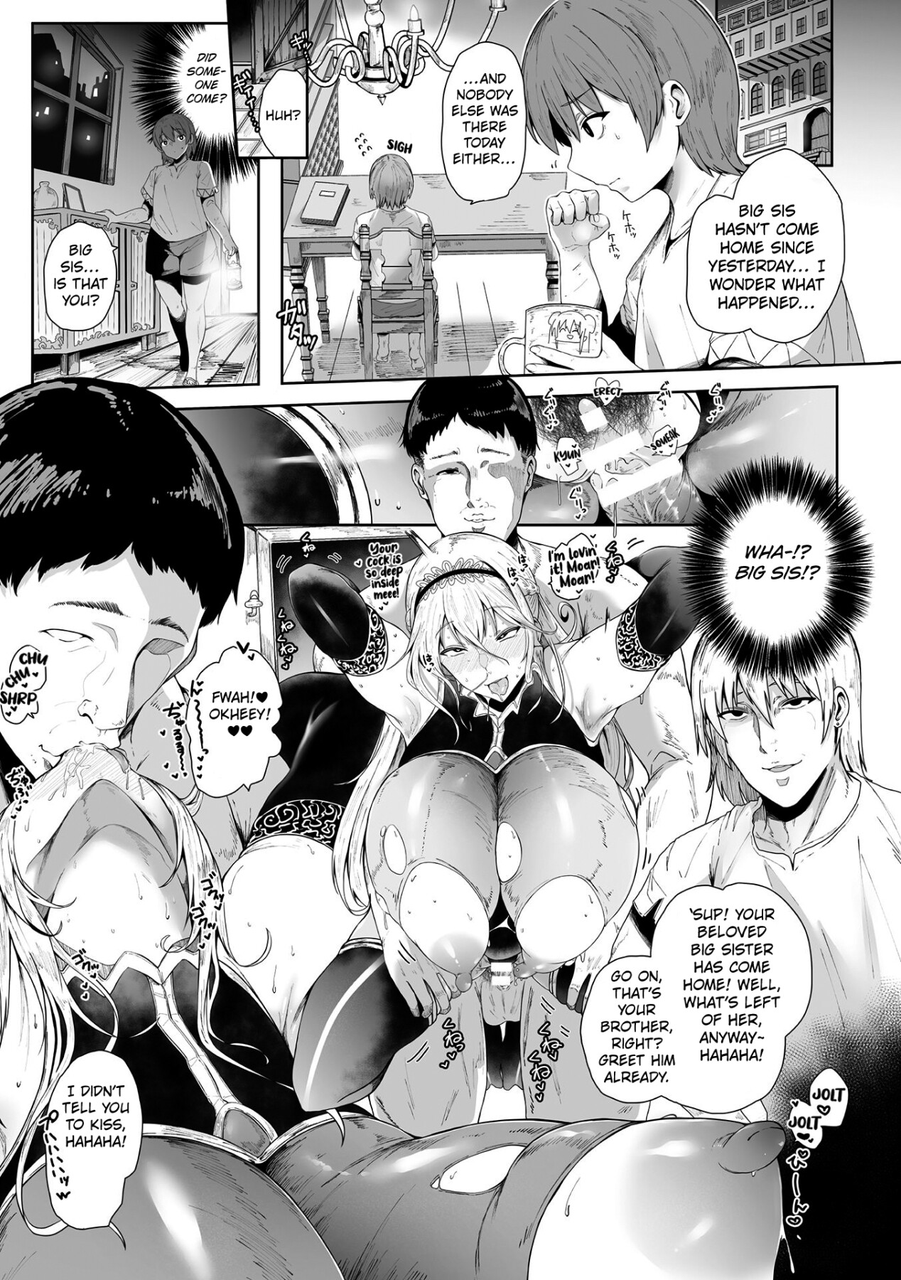 Hentai Manga Comic-The Elder Sister Knight is a Substitute Meat Toilet-Read-21